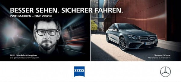 Mercedes - Zeiss: Zwei Marken- eine Vision